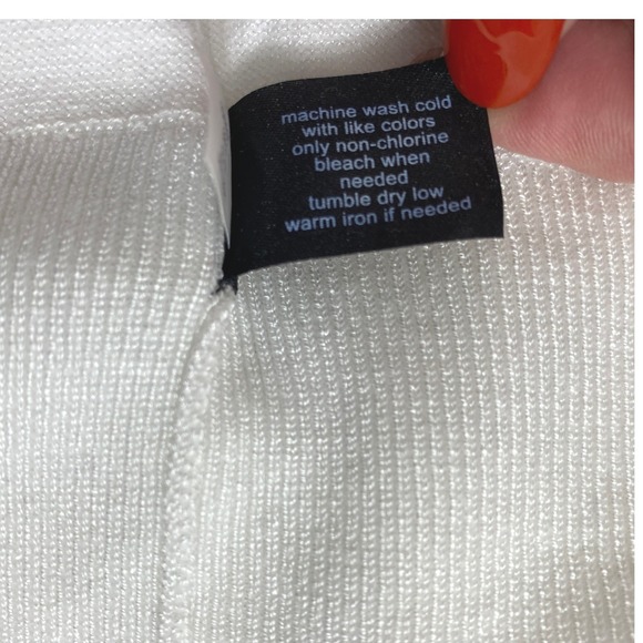 Lane Bryant Cardigan Womens Plus 18 / 20 White Button Up Sweater Raglan Sleeve - Picture 6 of 14